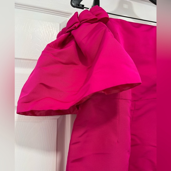 ALEXIA MARIA Dahlia Silk Faille Jumpsuit US6 NWT - Picture 4 of 11